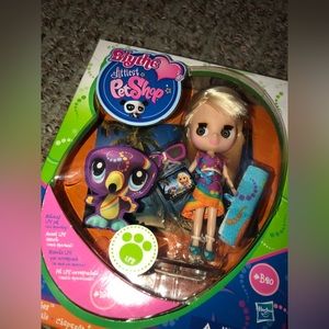 LPS Littles Pet Shop Blythe doll 20 postcard pet